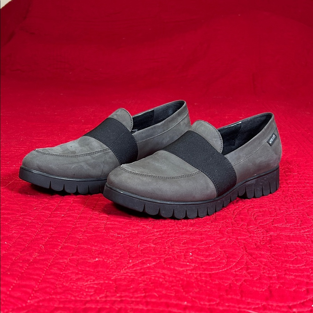 Mephisto Loriane Gray Bucksoft Loafers